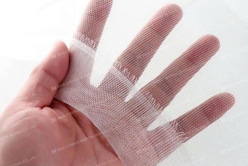 Lưới chống côn trùng với viền dệt trơn